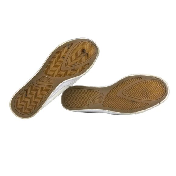 Nike BQ9138-100‎ Womens Court Royale AC SLP White Low Top Canvas Shoe Size 8.5 - Picture 7 of 10